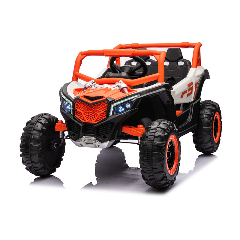 UTV ไฟฟ้าสำหรับเด็ก 12V 2WD พร้อมดนตรีและไฟ