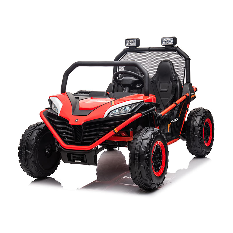 รถ UTV ไฟฟ้าสำหรับเด็ก 12V 4WD พร้อมรีโมทคอนโทรล ดนตรี และไฟ