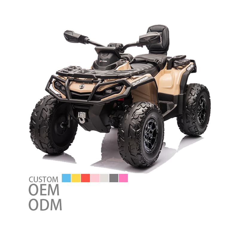 รถ ATV สำหรับเด็กที่ได้รับใบอนุญาตขับเคลื่อนด้วยแบตเตอรี่ 12V