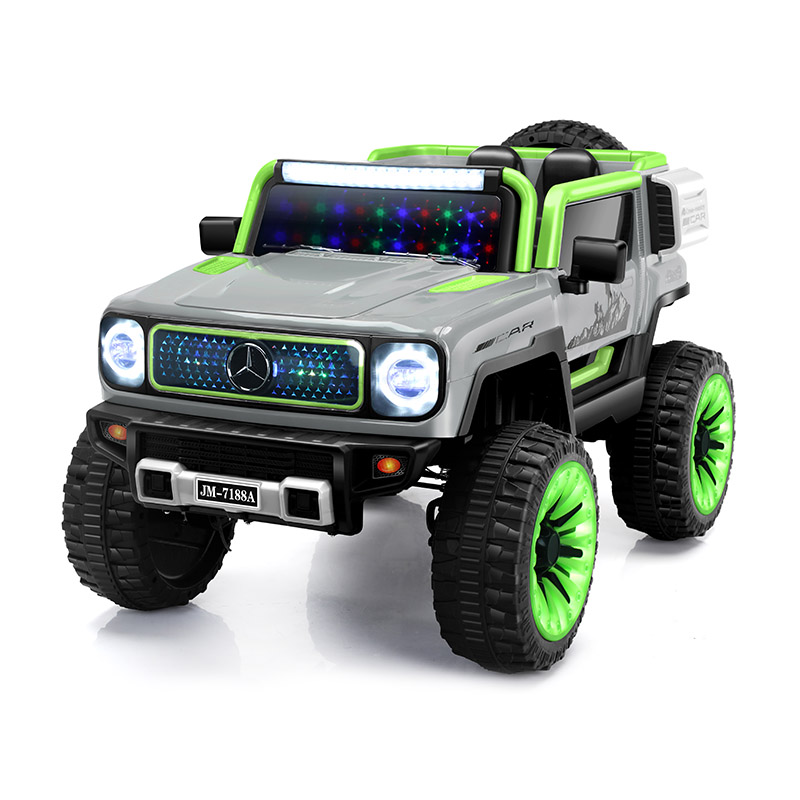 รถขับเคลื่อนสี่ล้อ 12V พร้อมระบบกันสะเทือนและสวิง