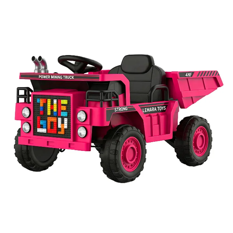 12V Kids Electric RC รถ รถขุดรถบรรทุก Ride-On Car