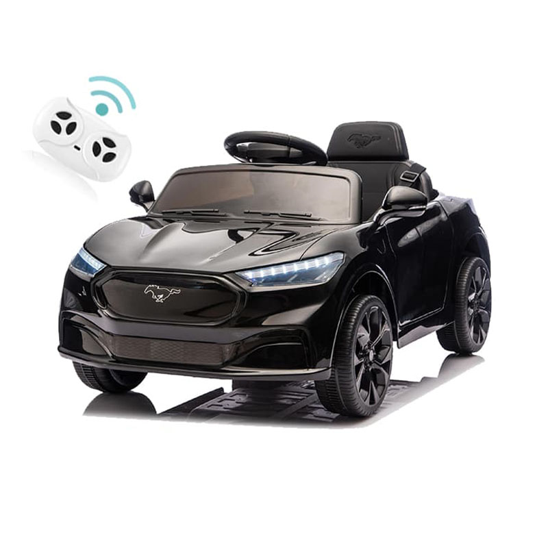 รถนั่งไฟฟ้าสำหรับเด็ก Ford Mustang รุ่น E Kids Electric Ride-On ที่ได้รับใบอนุญาต 12V
