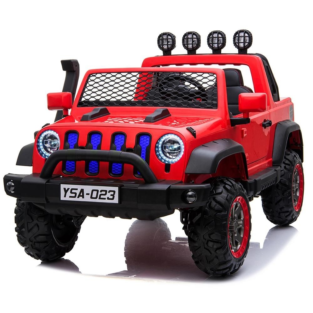 2019 ใหม่ Jeep สำหรับเด็กในการขับรถ Kid Ride On Cars รีโมทคอนโทรล 24v