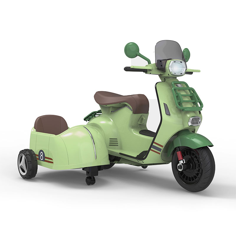 รถจักรยานยนต์สามล้อไฟฟ้า 12V Double-Drive สำหรับเด็ก