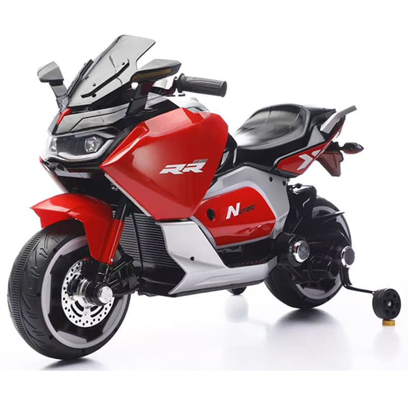 12V Dual Motor Kids 2-Wheel Motorcycle with MP3 player & Bluetooth
