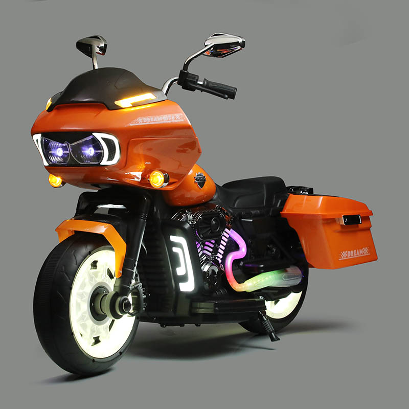 12V 2WD Big Size Ride-On Motorbike for Older Kids with music & light