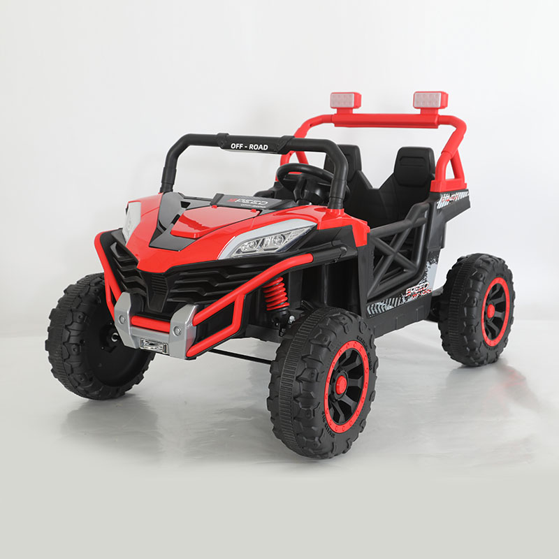 12V 2WD Kids Electric UTV with Four wheels suspension, Music & Lights