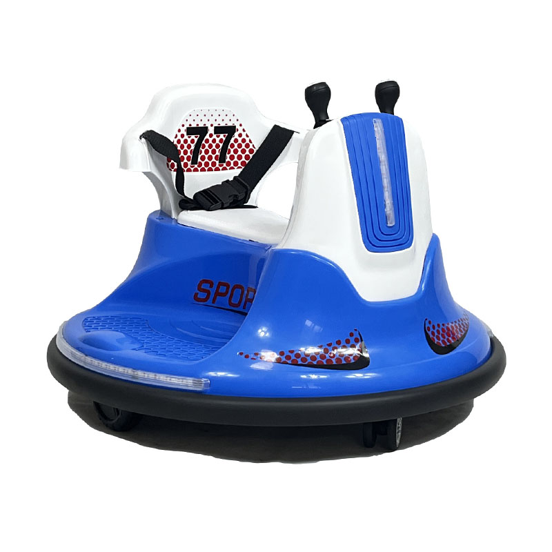 6V Dual Drive Kids Electric Go Kart with 360° Rotation