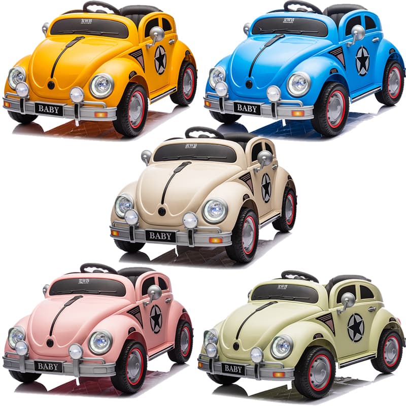 รถนั่งสำหรับเด็กพร้อมประตูคู่และรีโมทคอนโทรล