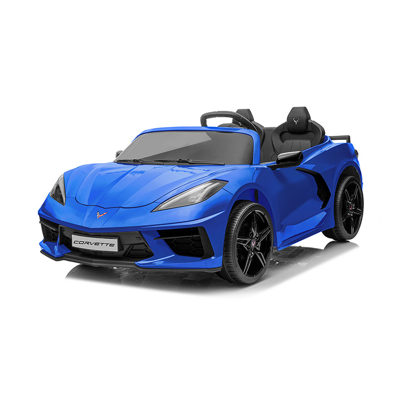 ใหม่ 12v Kids Ride On รถยนต์ไฟฟ้า Licnesed Corvette พร้อมรีโมทคอนโทรล