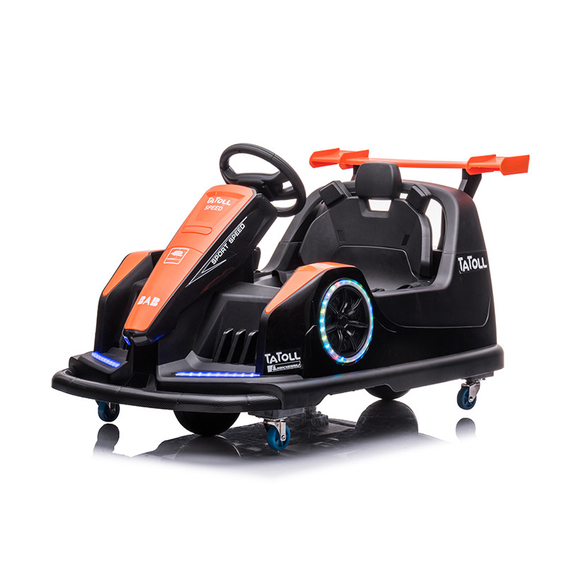 ใหม่ Electric Ride On Bumper Cars 360 Rotation Multidirection Driving Drift Car